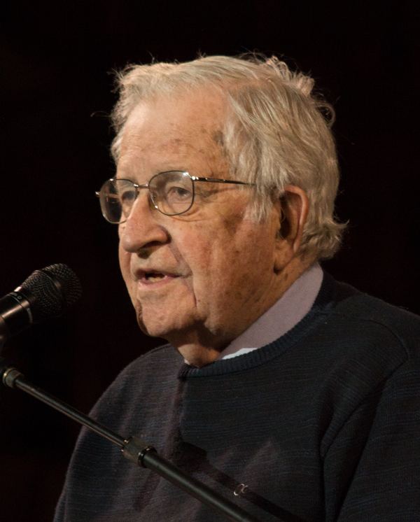 Retrato de Noam Chomsky