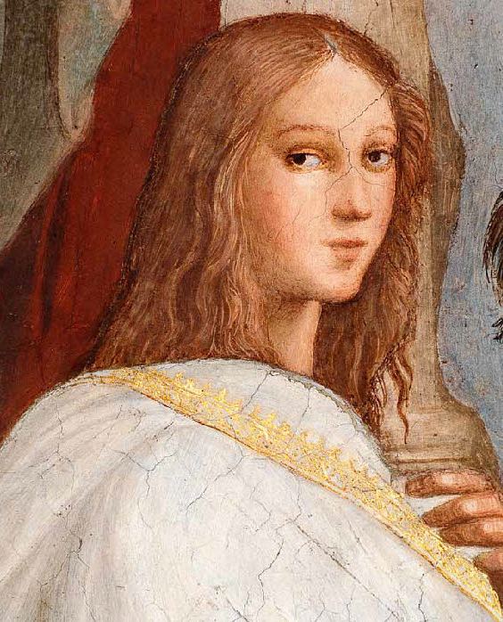 Retrato de Hipatia de Alejandría