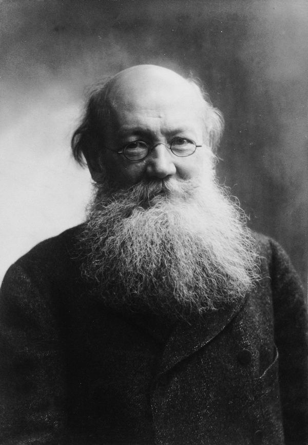 Retrato de Piotr Kropotkin
