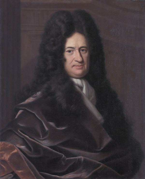 Retrato de Gottfried Wilhelm Leibniz