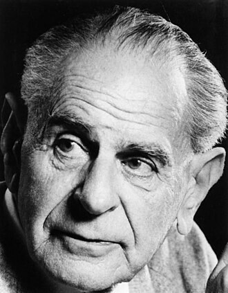 Retrato de Karl Popper