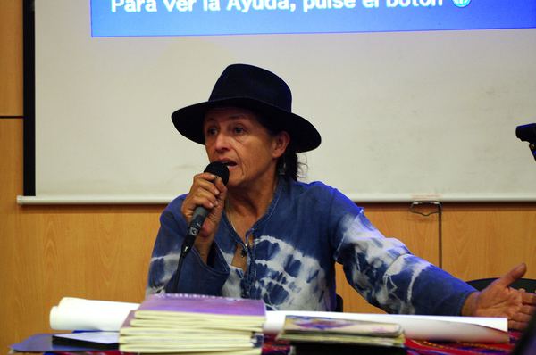 Retrato de Silvia Rivera Cusicanqui
