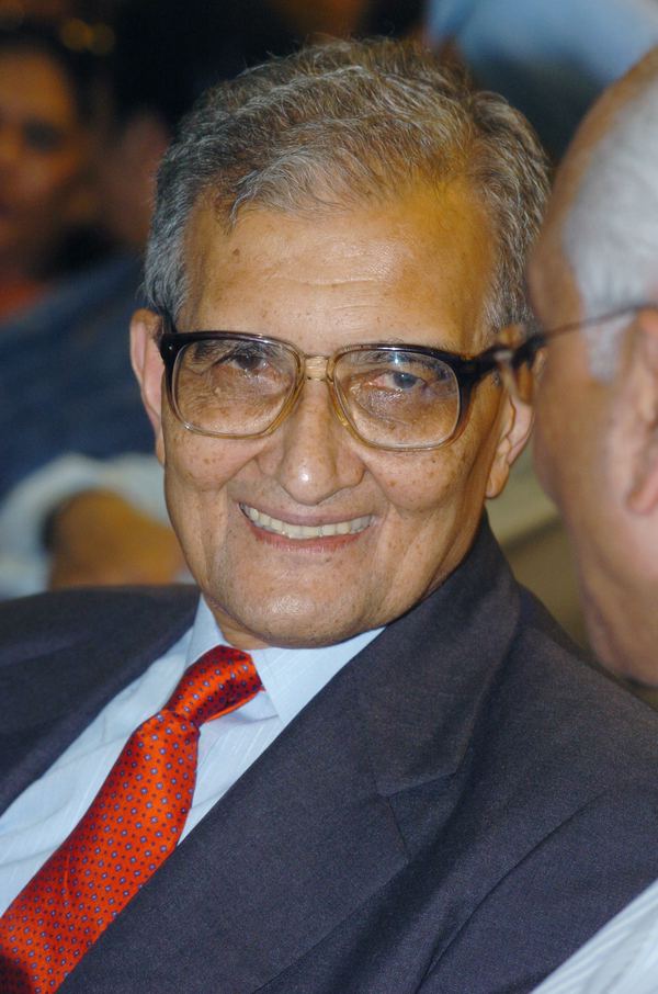 Retrato de Amartya Sen
